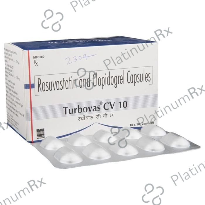 Turbovas CV 10/75mg Capsule 10s