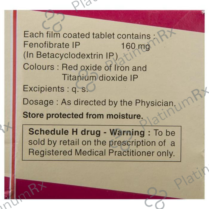Lipicard 160mg Tablet 10s