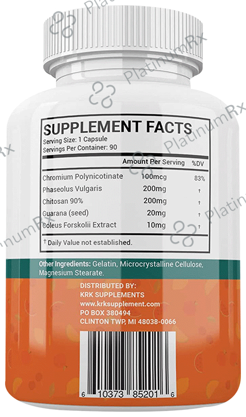KRK Supplements Fat & Carb Blocker Capsule