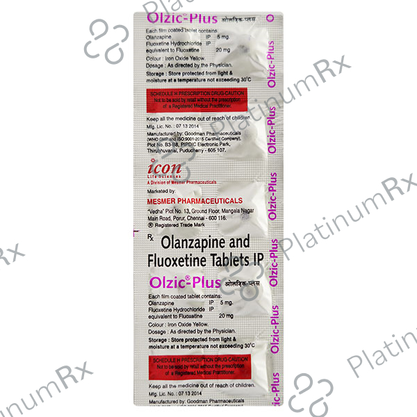 Olzic Plus 20/5mg Tablet 10s