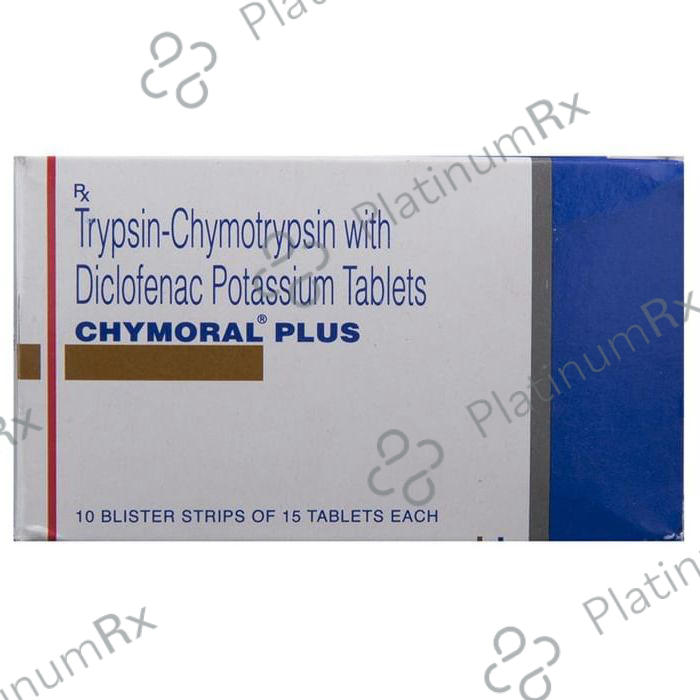 Chymoral Plus 50mg/50000IU Tablet 15s