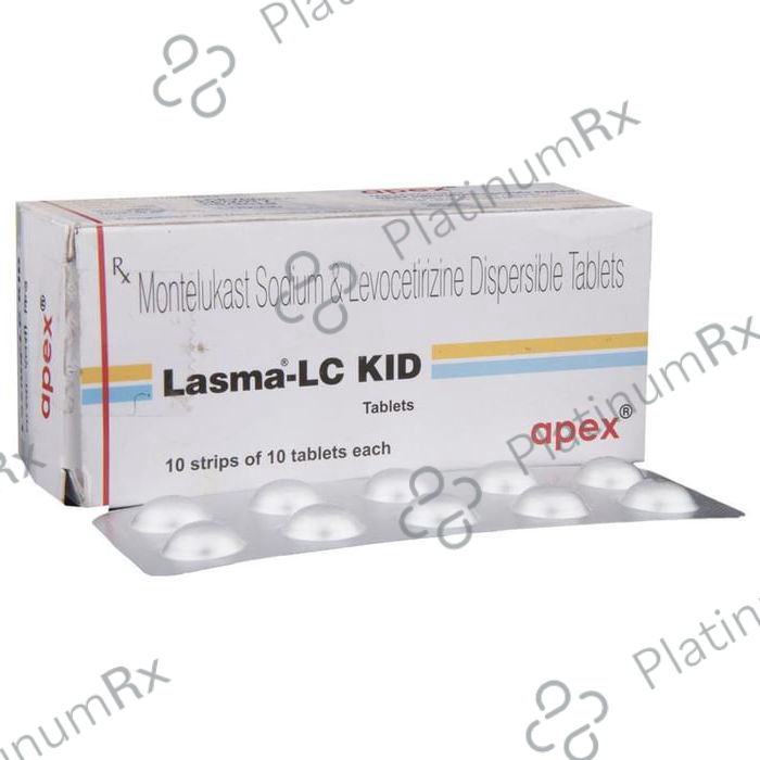 Lasma LC Kid 2.5/4mg Tablet 10s