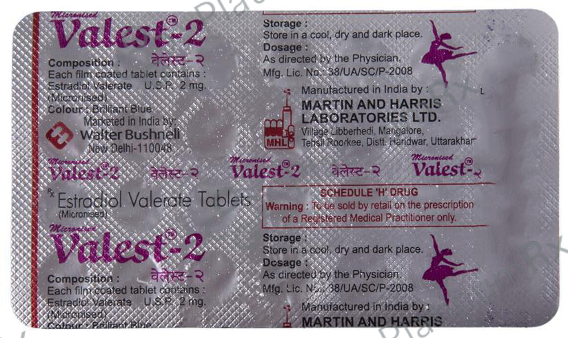 Valest 2mg Tablet 28s