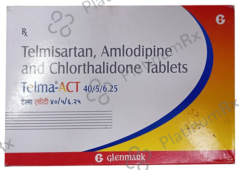 Telma ACT 40/5/6.25mg Tablet 15s
