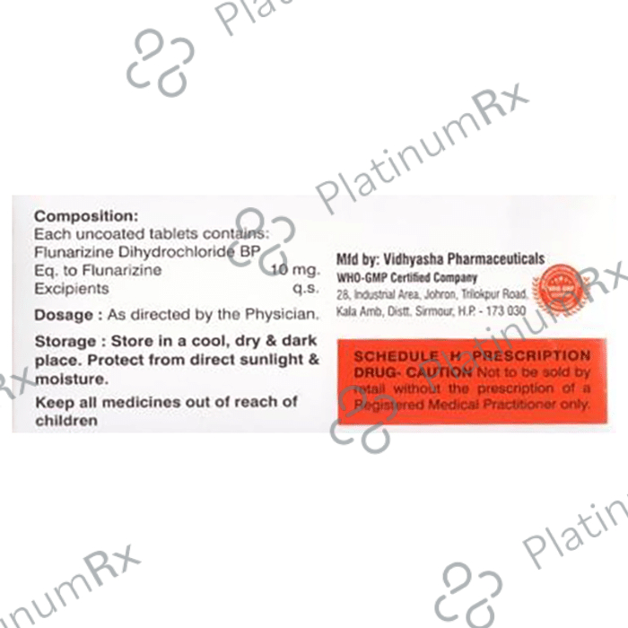 Flucalm 10mg Tablet