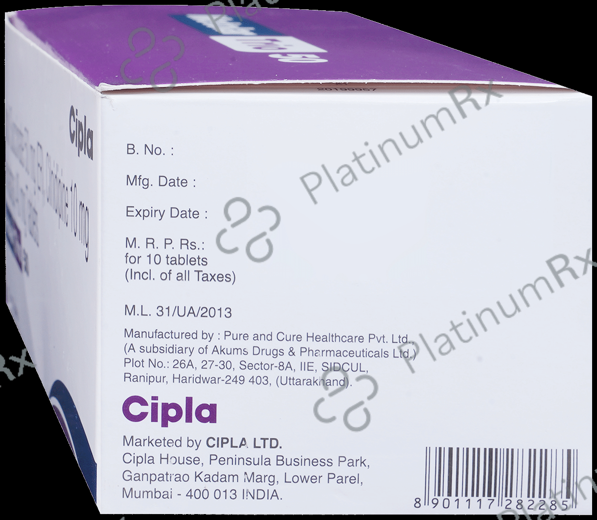Metolar Trio 50 10/50/40mg Tablet ER 10s