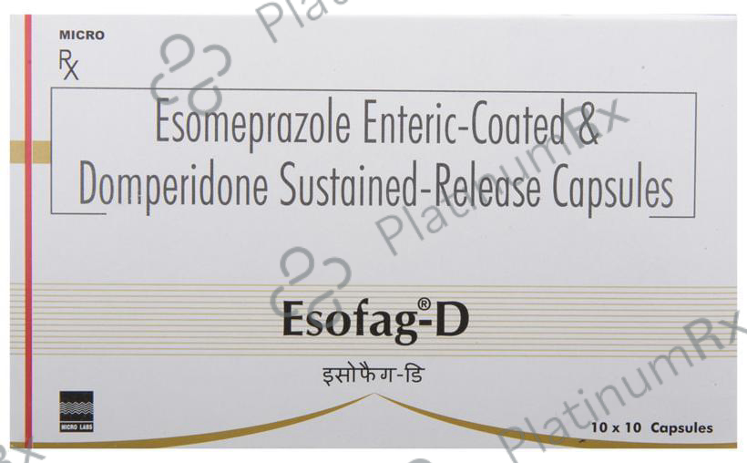 Esofag-D Capsule SR 10 capsules