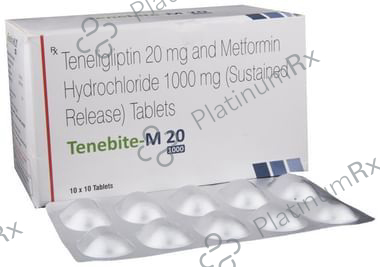 Tenebite-M 20/1000 Tablet SR 10 Tablet SR