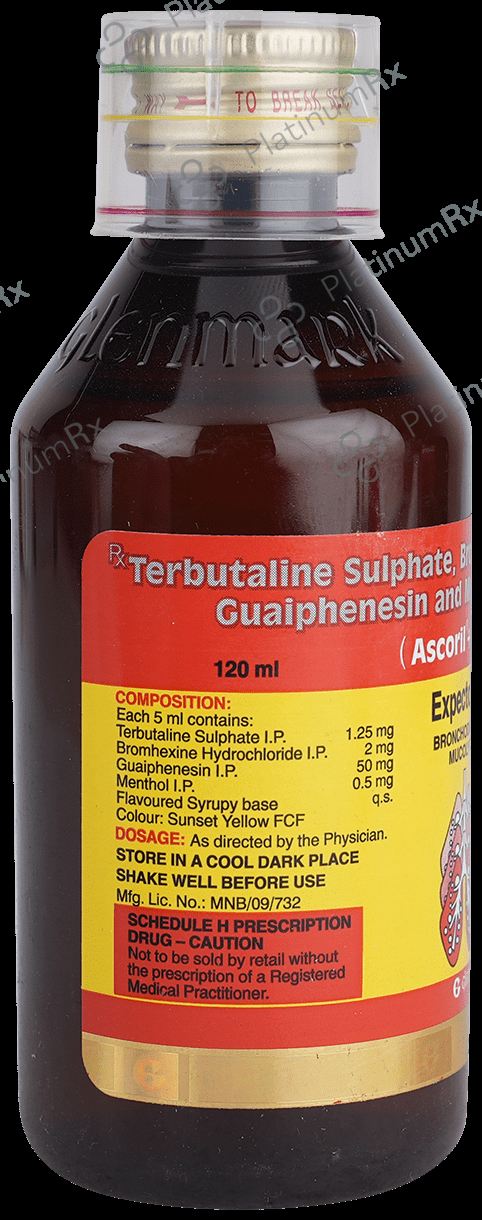 Ascoril Plus Expectorant 120ml
