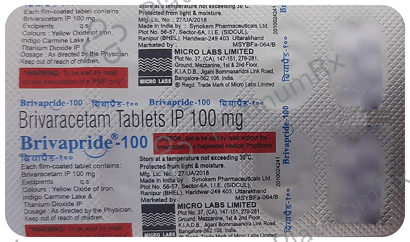 Brivapride 100mg Tablet