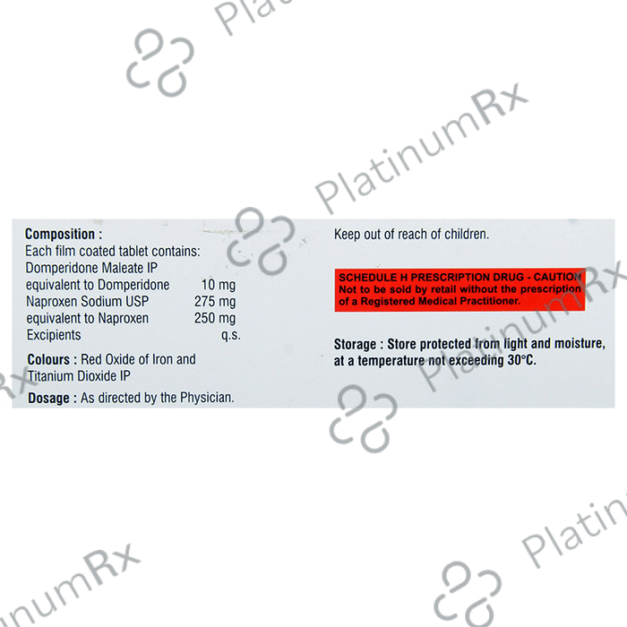 Macprox DP 250/10mg Tablet 10s