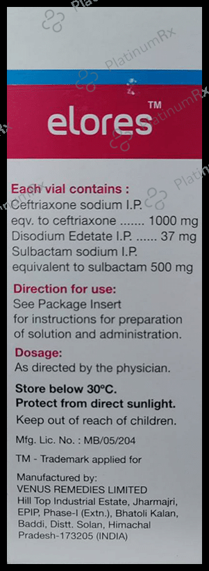Elores 1.5gm Injection
