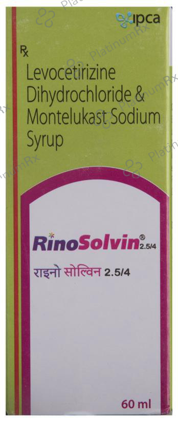 Rinosolvin 2.5/4 Syrup 60ml