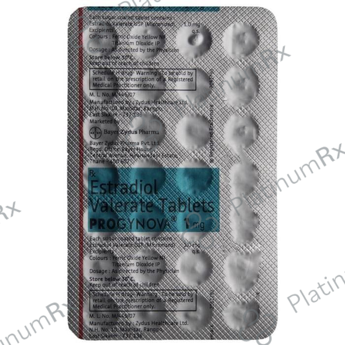 Progynova 1mg Tablet 20 Tablet