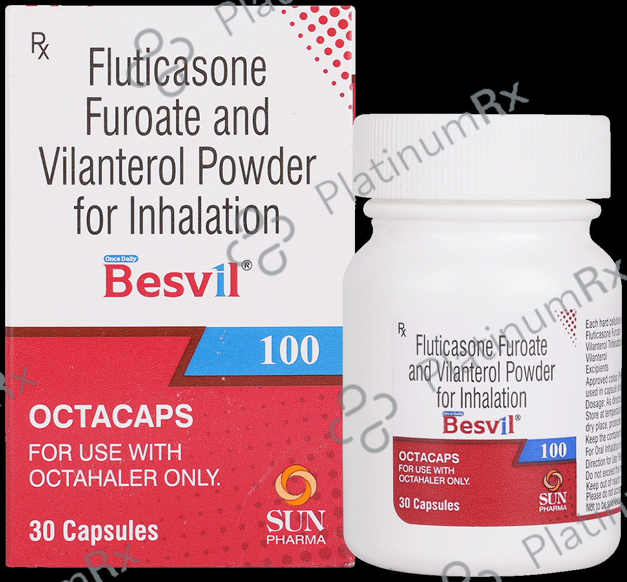 Besvil 100/25mcg Capsule 30s