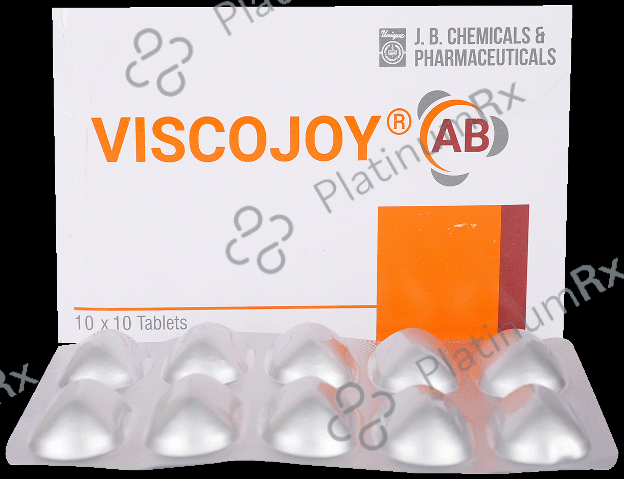 Viscojoy AB 100/600mg Tablet 10s