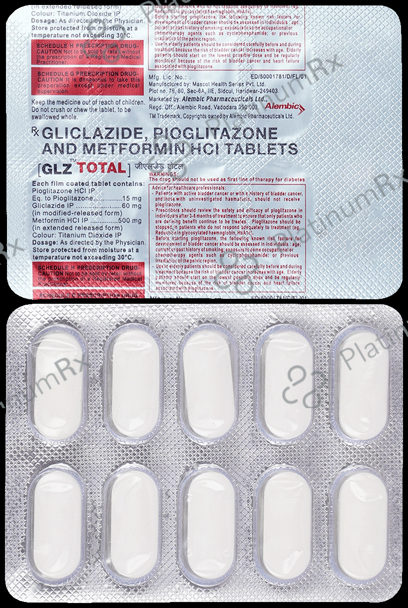 Glz Total Tablet 10s