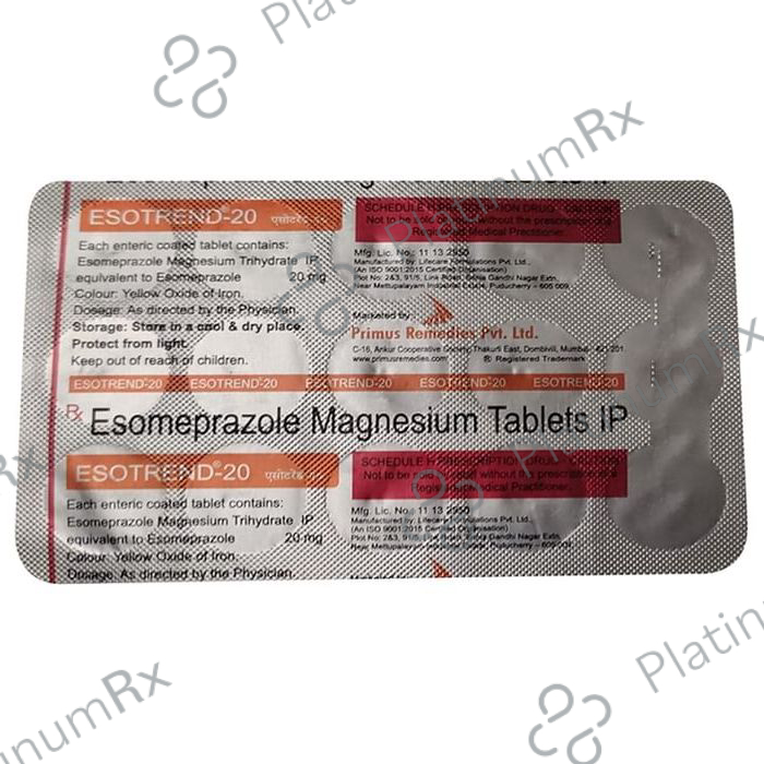 Esotrend 20 Tablet 10 Tablet