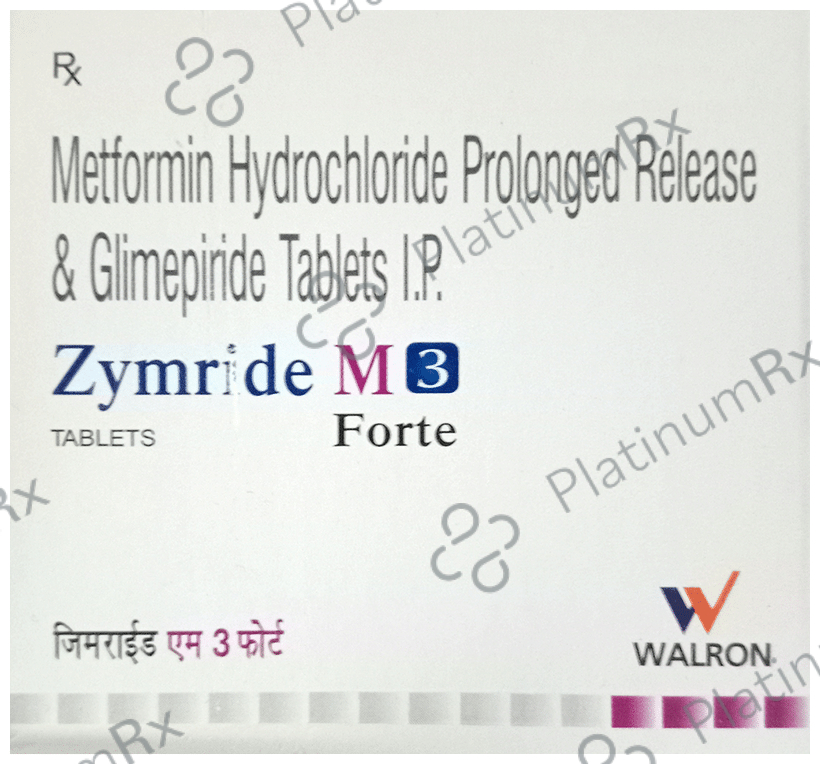 Zymride M 3 Forte Tablet PR