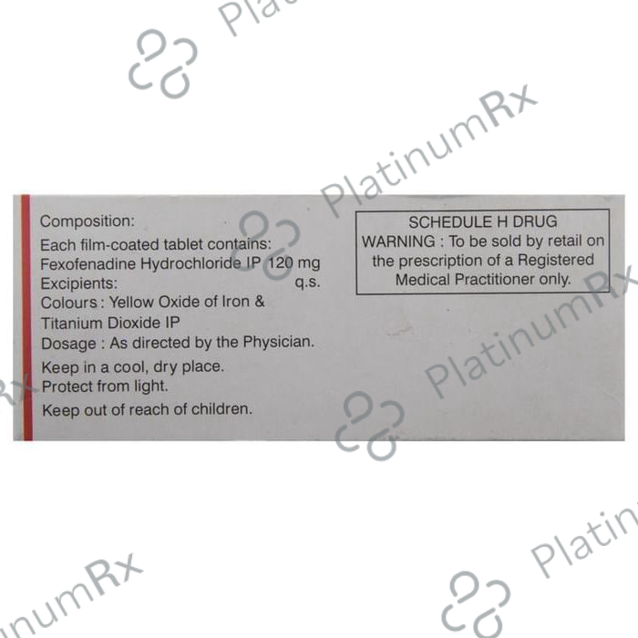 Fexofen 120 Tablet