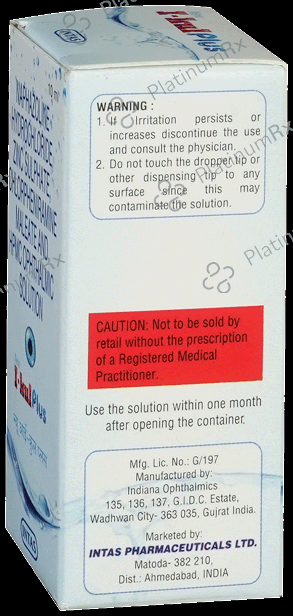 New I-Kul Plus Ophthalmic Solution 10 Ophthalmic Solution