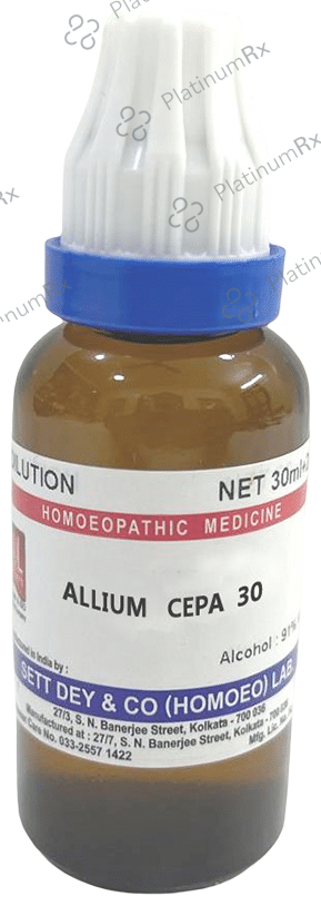 Sett Dey Allium Cepa Dilution 30