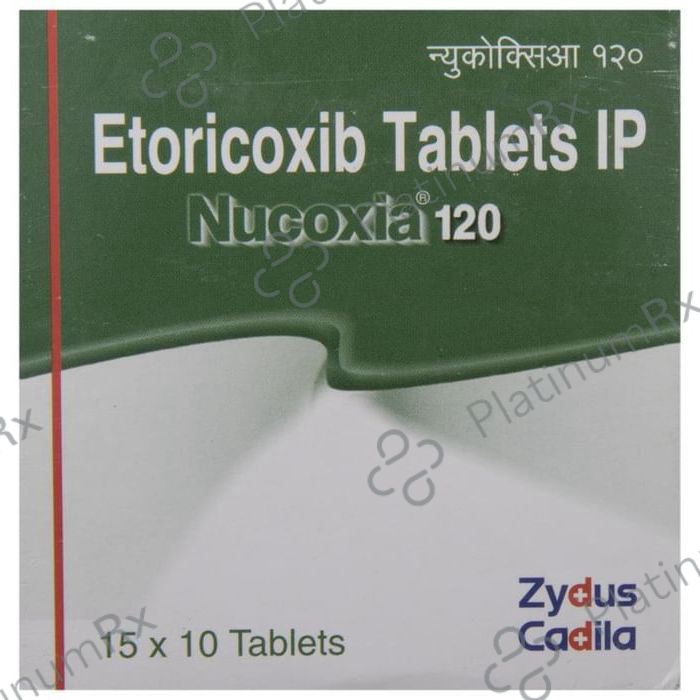 Nucoxia 120mg Tablet 10s