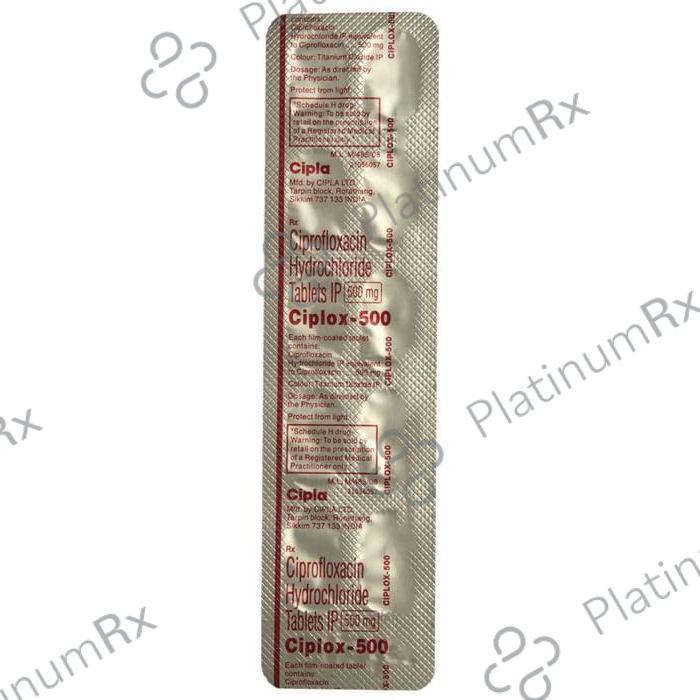 Ciplox 500mg Tablet 10s