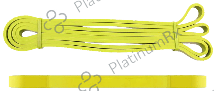 Boldfit Heavy Resistance Band for Exercise & Stretching Yellow 3-7kg