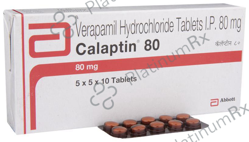 Calaptin 80 Tablet 10 Tablet
