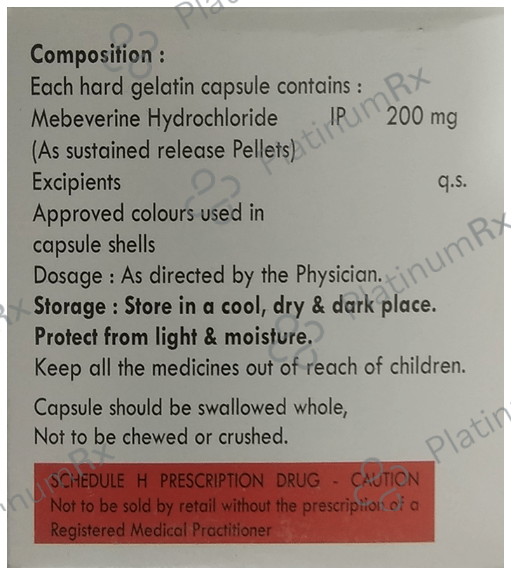Matiz 200mg Capsule SR 10s
