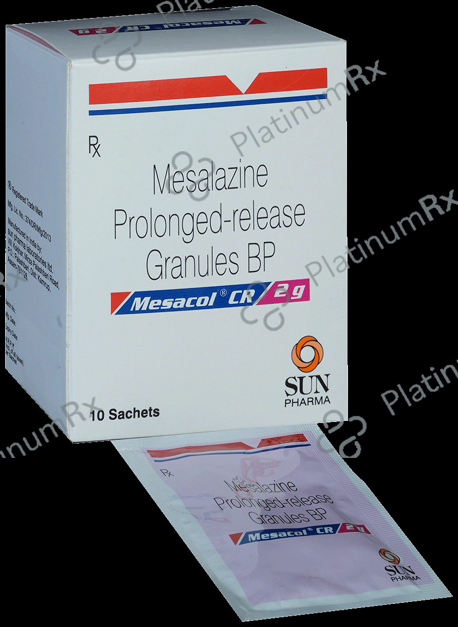 Mesacol CR 2gm Sachet 1s