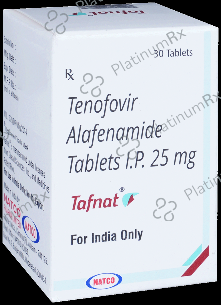 Tafnat 25mg Tablet 30s