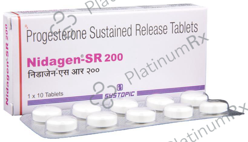 Nidagen SR 200mg Tablet 10s