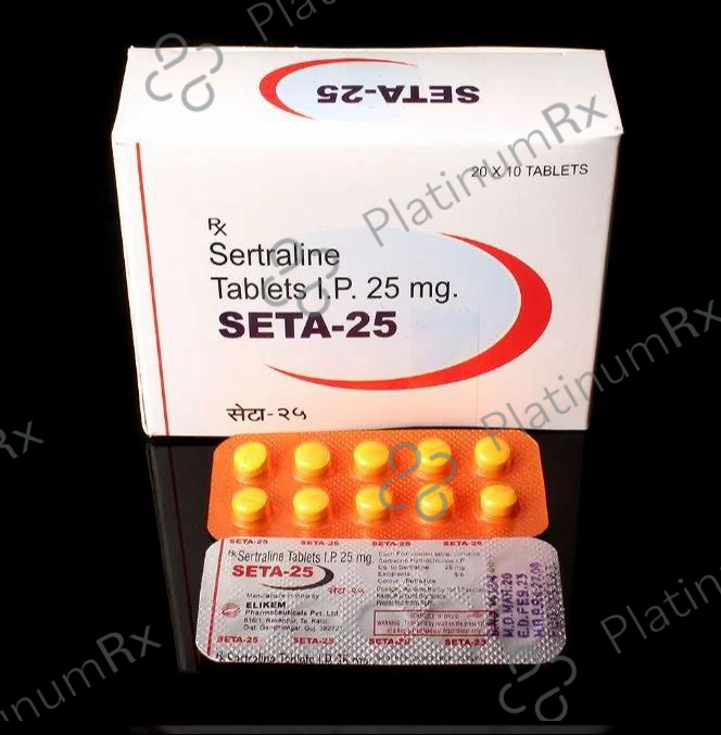 Seta 25mg Tablet 10s
