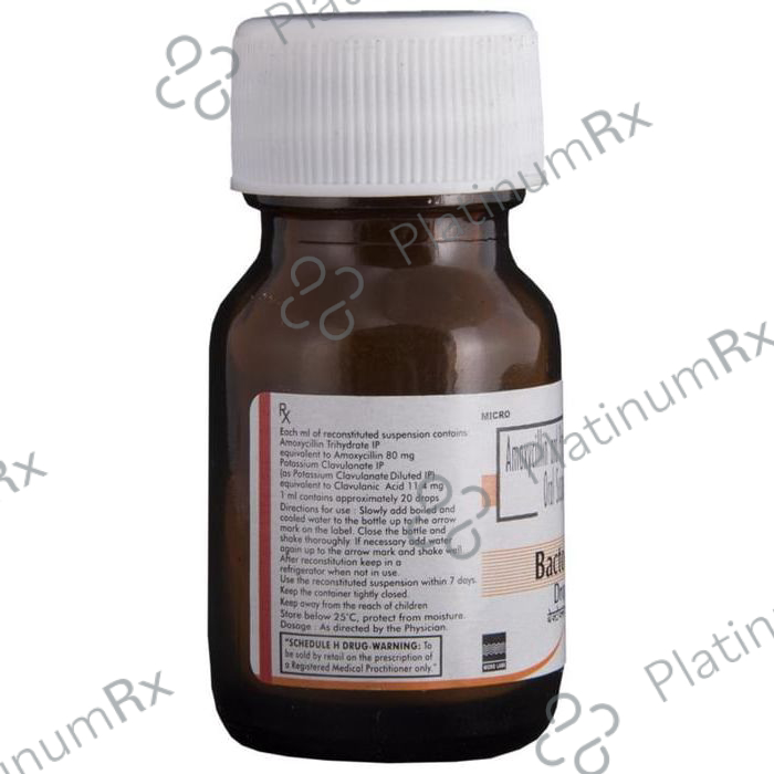 Bactoclav 80/11.4mg Drop 10ml