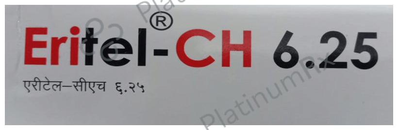 Eritel CH 6.25/40mg Tablet 15s