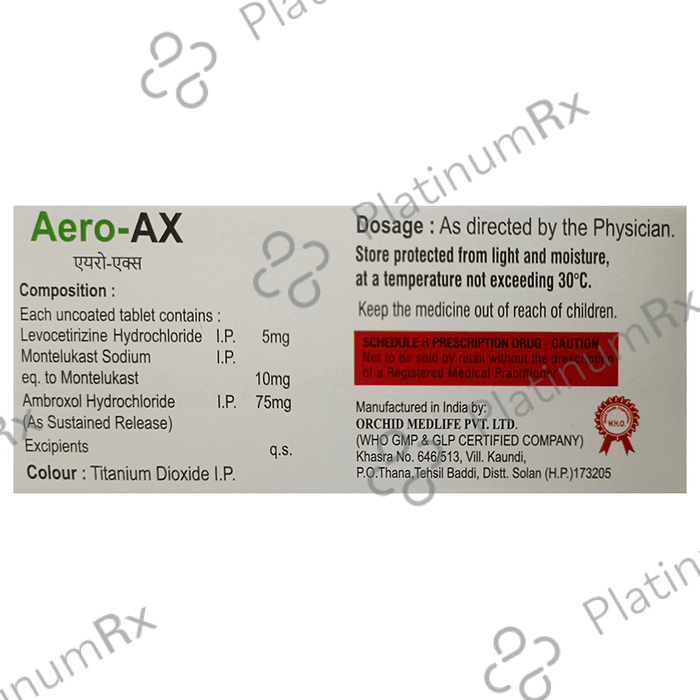 Aero-AX Tablet SR