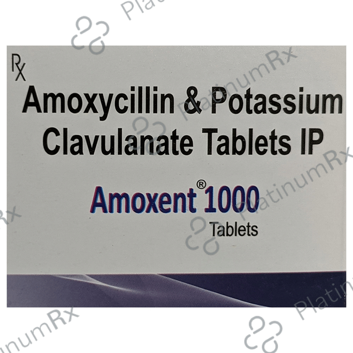 Amoxent 1000 Tablet