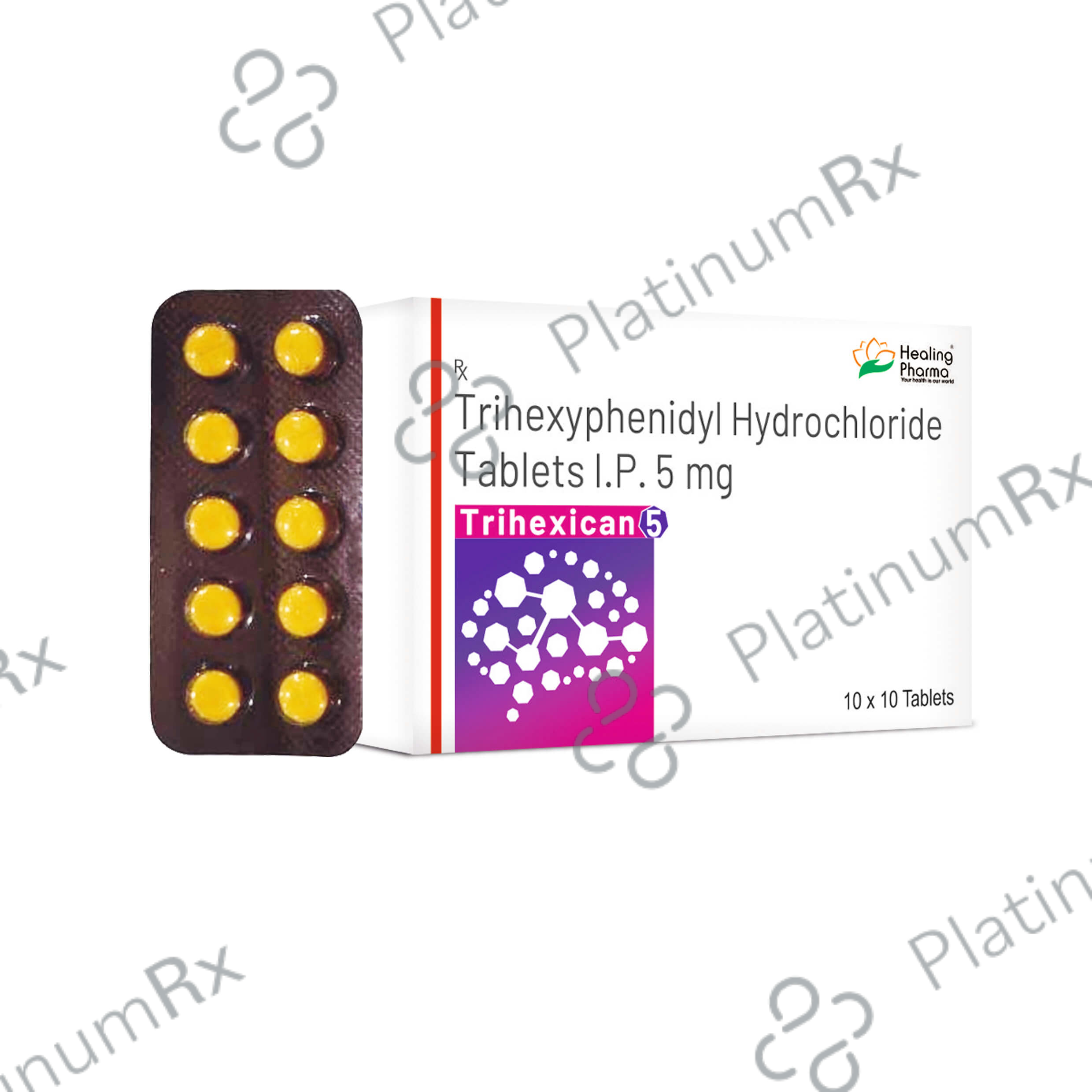 Trihexican 5mg Tablet 10s