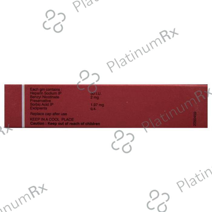 Thrombophob 2/50IU Ointment 20gm