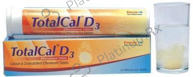 Totalcal D3 Effervescent Tablet