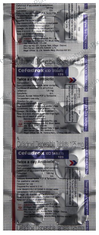 Cefadrox Kid 125 Tablet