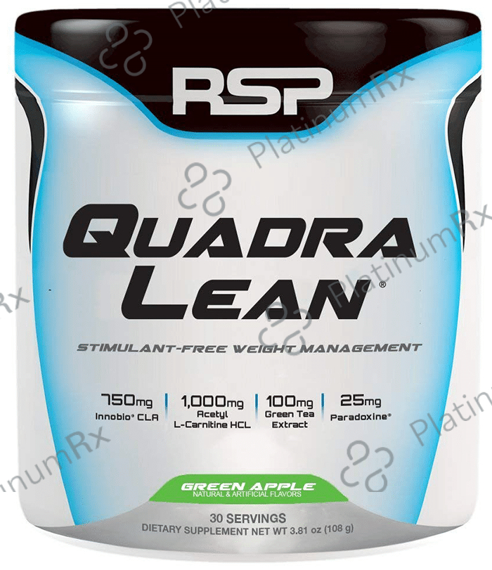 RSP Nutrition Quadra Lean Powder Green Apple