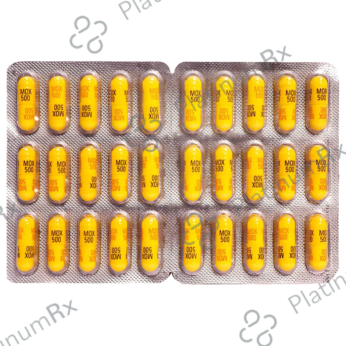 Mox 500mg Capsule 15s