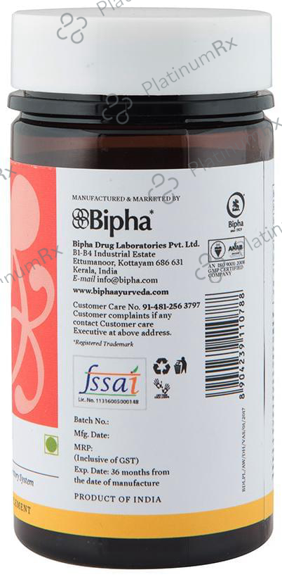 Bipha Ayurveda Herbionics Vasaka 250mg Capsule