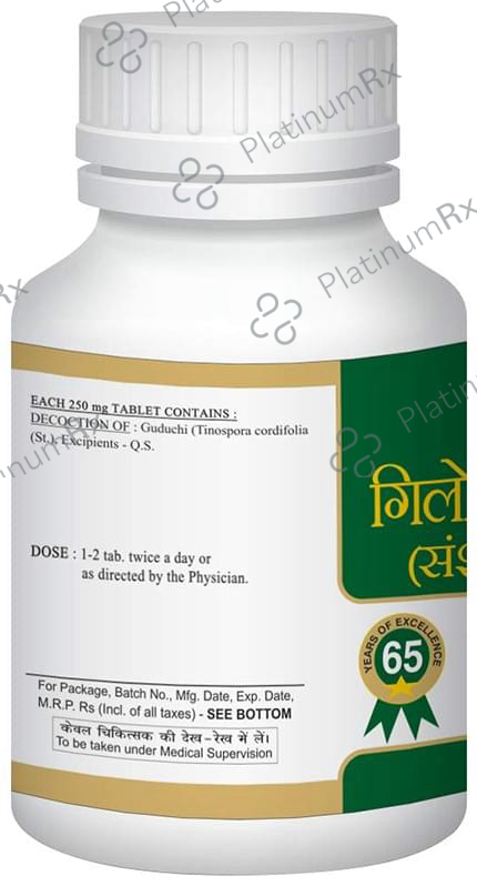 SDH Naturals Giloy Ghan Vati (Samshmani Vati) 400 tablets