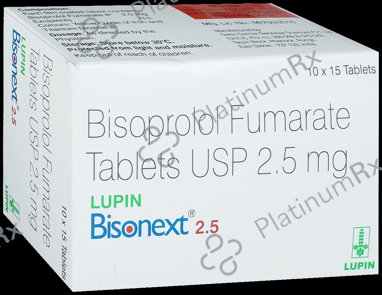 Bisonext 2.5mg Tablet 15s