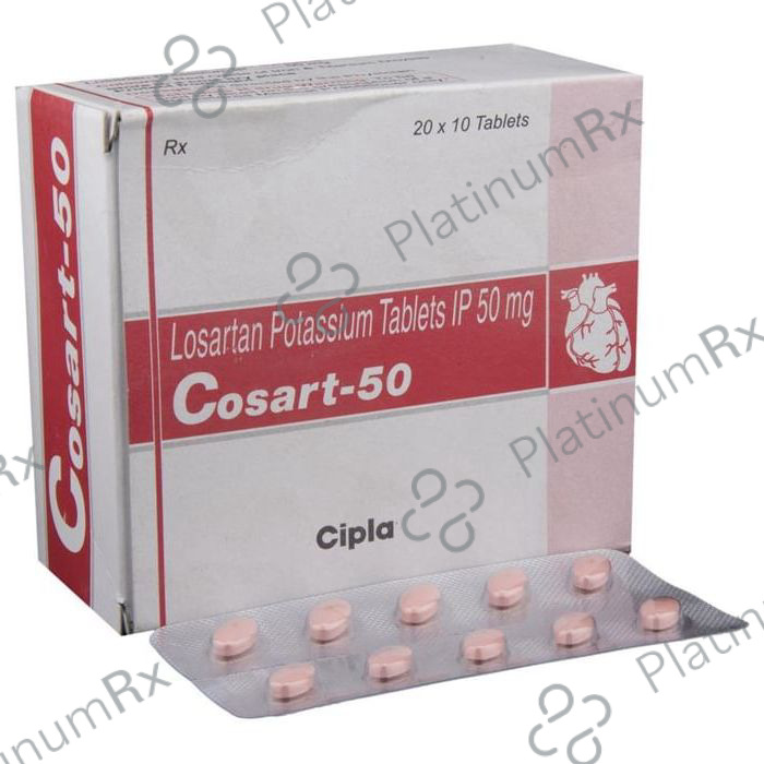 Cosart 50mg Tab 10s