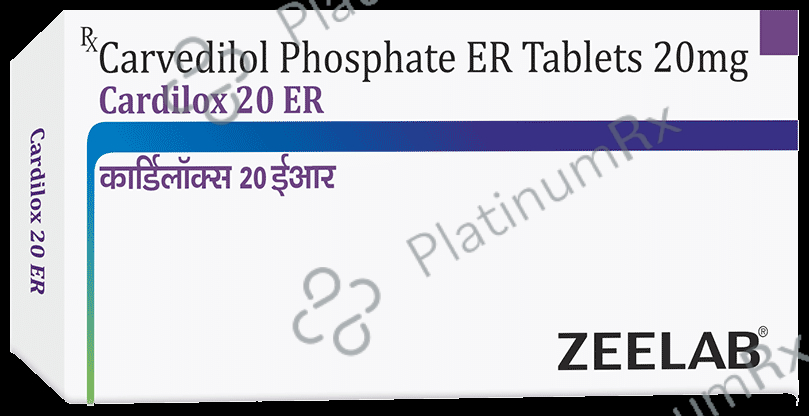 Cardilox 20 ER Tablet